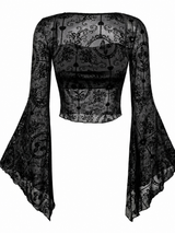 Long-Sleeved Chiffon FangCloset™