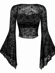 Long-Sleeved Chiffon FangCloset™
