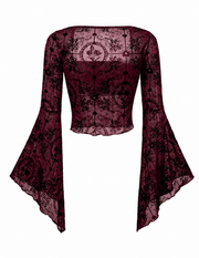 Long-Sleeved Chiffon FangCloset™