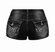 Butterfly Rhinestone Jorts FangCloset™